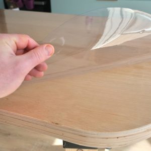 Clear PVC Table Protector – Standard Size